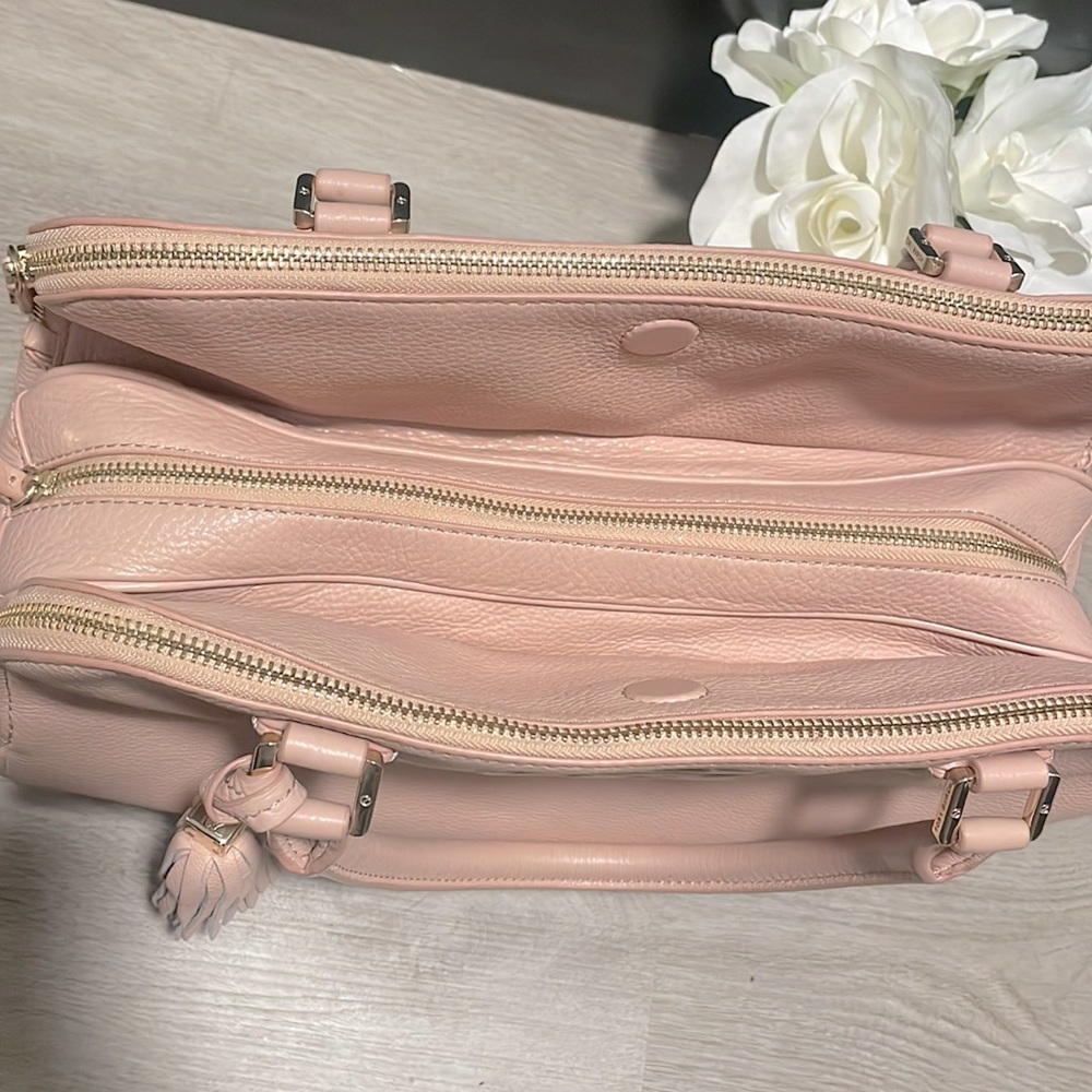 Tory Burch Pink Thea Top Handle Satchel - Picture 10 of 17